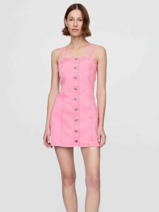 GAP Dresses & Skirts - GAP Pink Denim Dress - NWOT